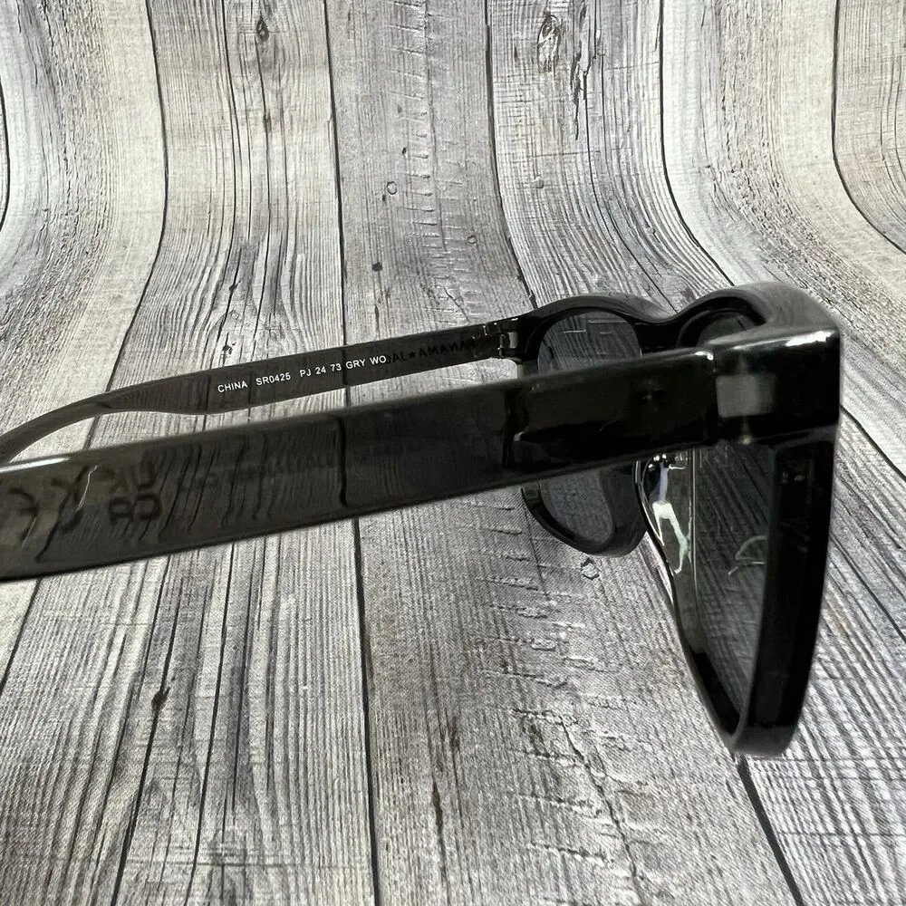 Panama Jack x Foster Grant Black Frame Square Men's Polarized Sunglasses